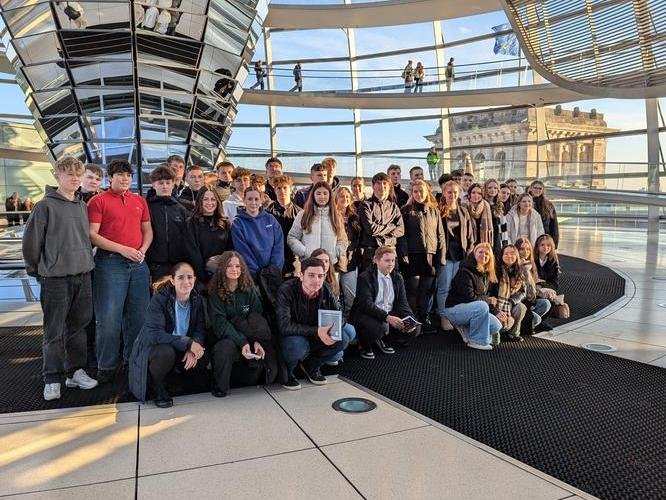 Exkursion zum Bundestag